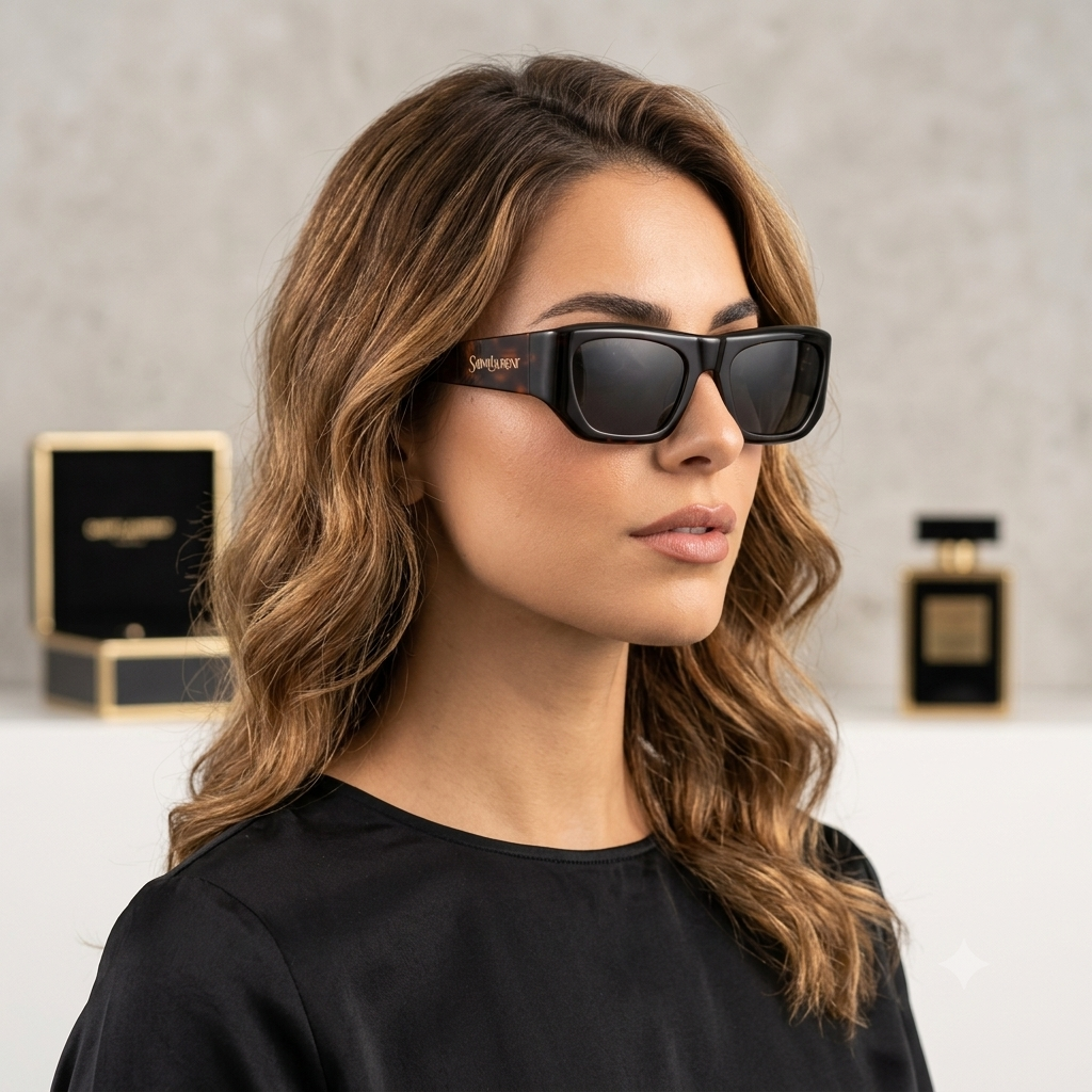 Occhiale Saint Laurent squadrato SL740
